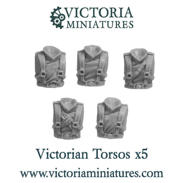 Victorian Torsos x5 (male)