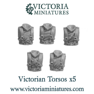 Victorian Torsos x5 (male)