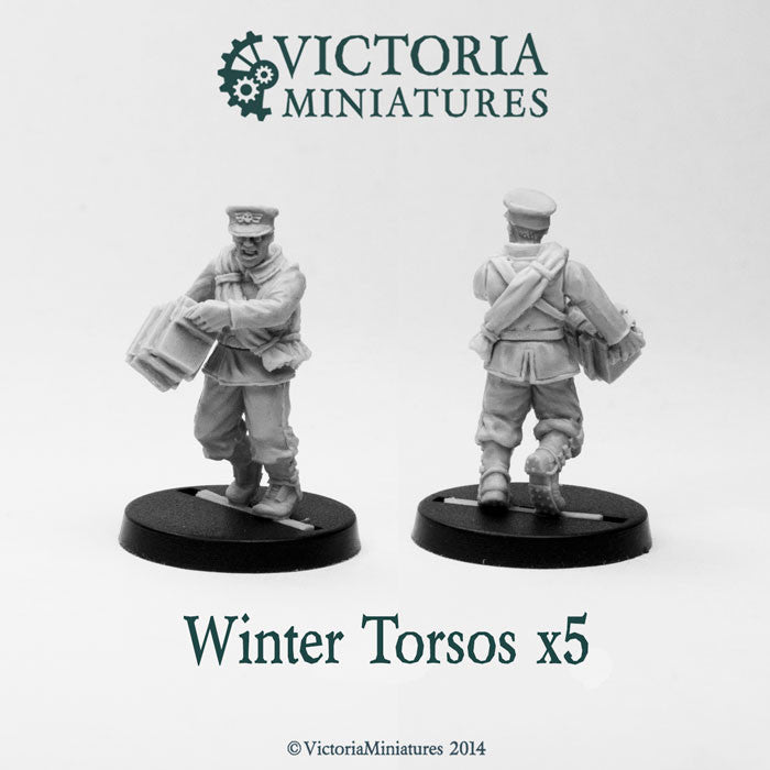 5 Winter Torsos (male)