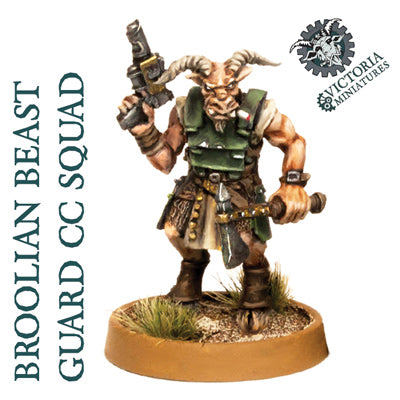 Broolian Beast Guard 10 Man Close Combat Squad.