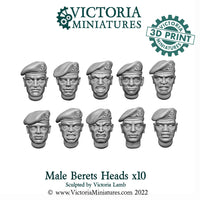 Beret Heads Male x10