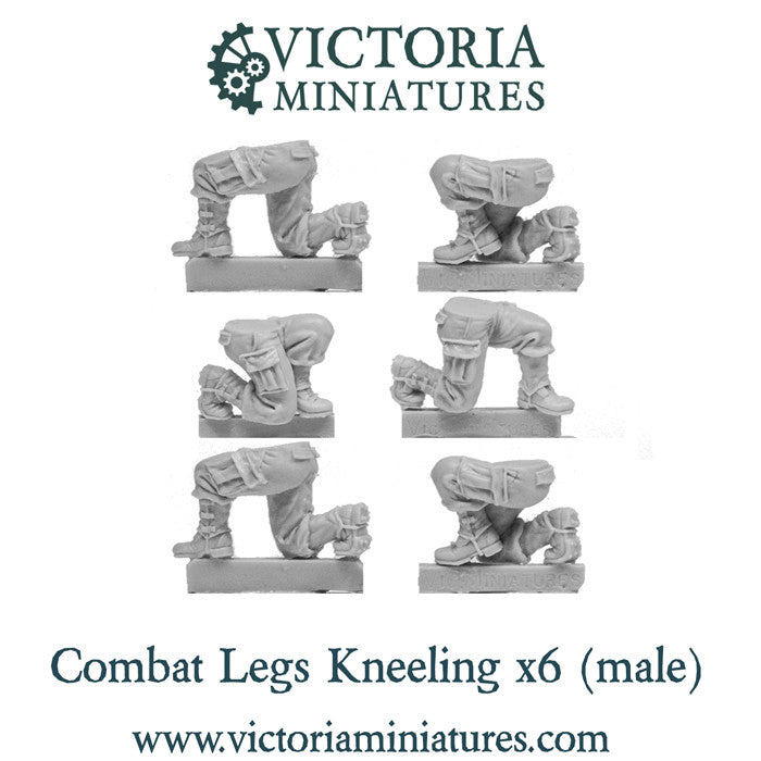 Combat Legs Kneeling x6 (male)
