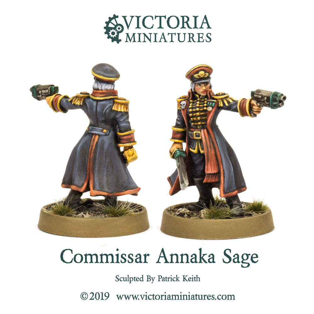 Female Commissar Annaka Sage