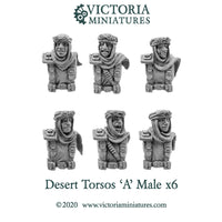 Desert Torsos with Heads 'A' Male