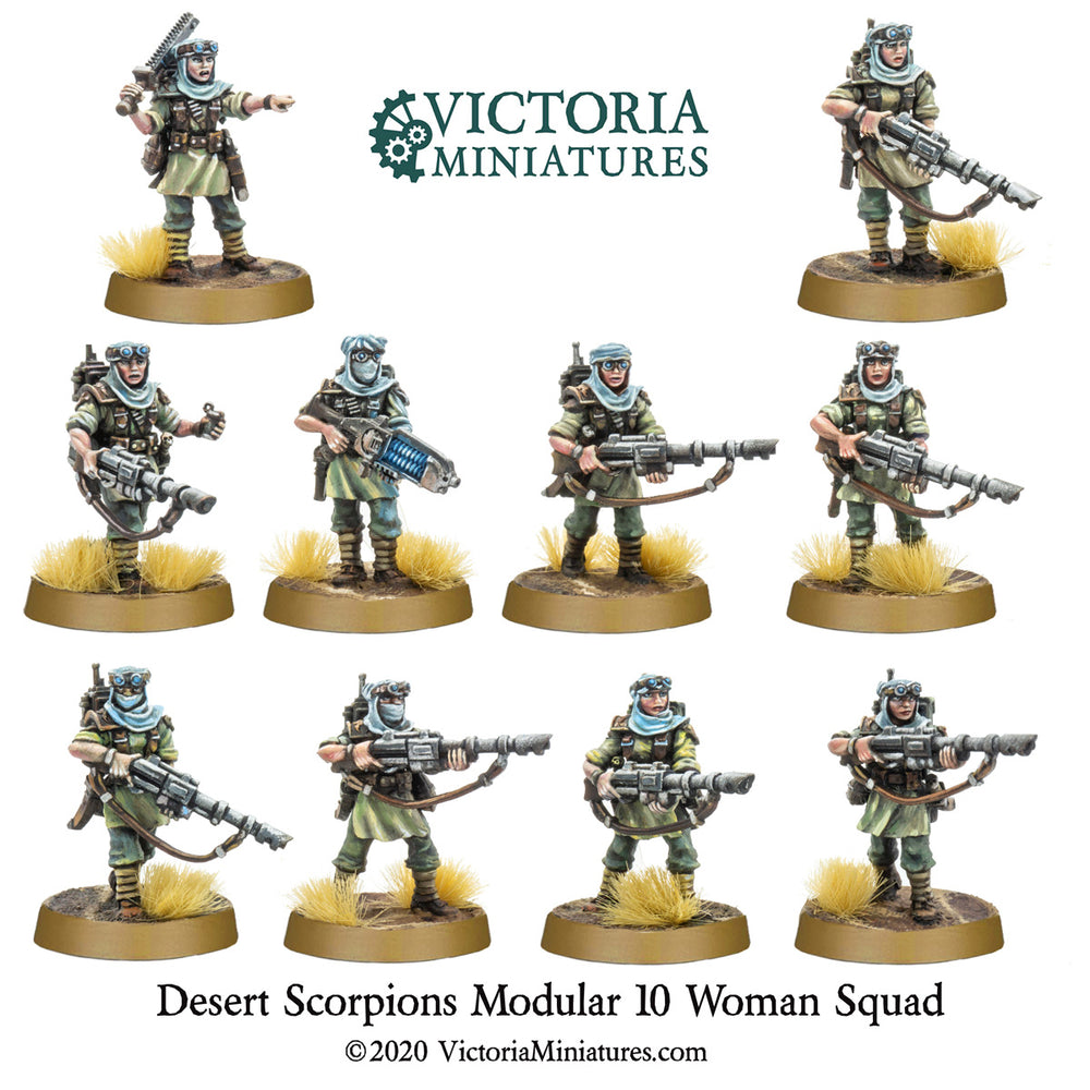 Desert Scorpions 10 Woman Squad