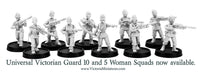 Victorian Guard 10 Woman Squad.