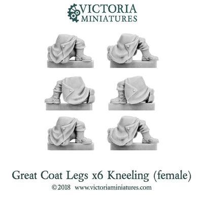 Great Coat Legs Kneeling (female)