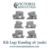 Kilt Legs Kneeling x6 (male)
