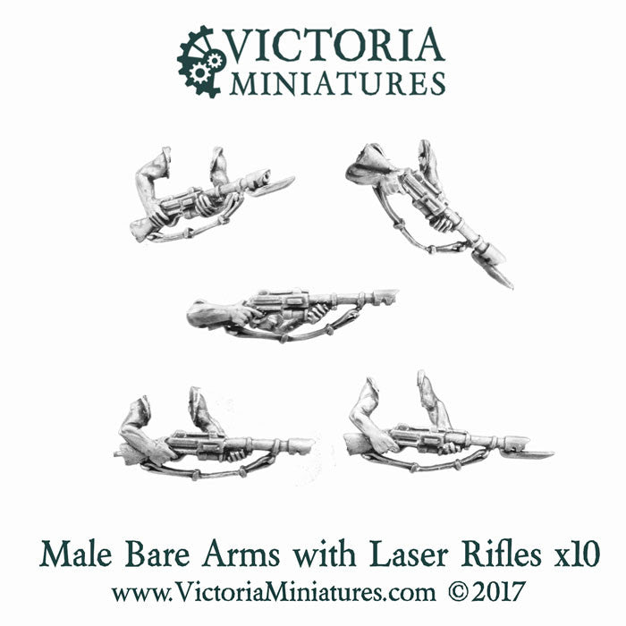 Bare Laser Rifle Arms (5 pairs)