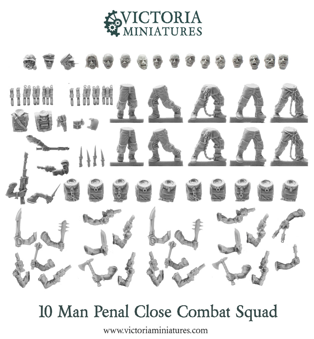 Penal Guard 10 Man Close Combat Squad