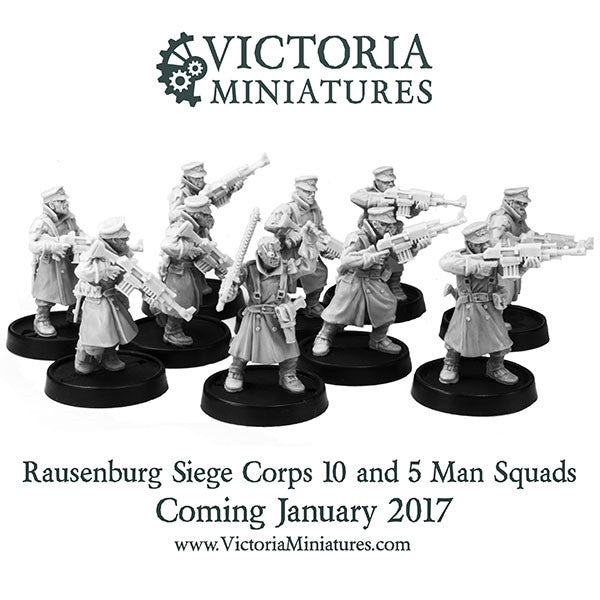 Rausenburg Siege Corps 10 Man Squad.