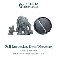 Roli Runeseeker, Dwarf Mercenary