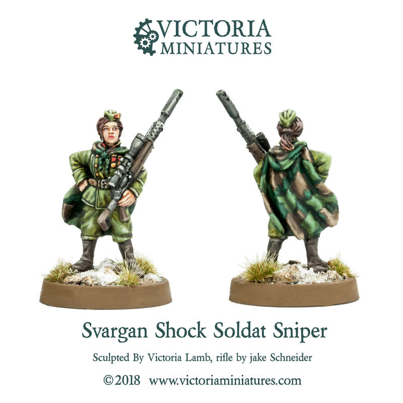 Svargan Shock Soldat Female Sniper