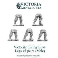 Victorian Firing Line Legs x5 (Male)