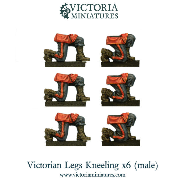 Victorian Legs (kneeling) Resin